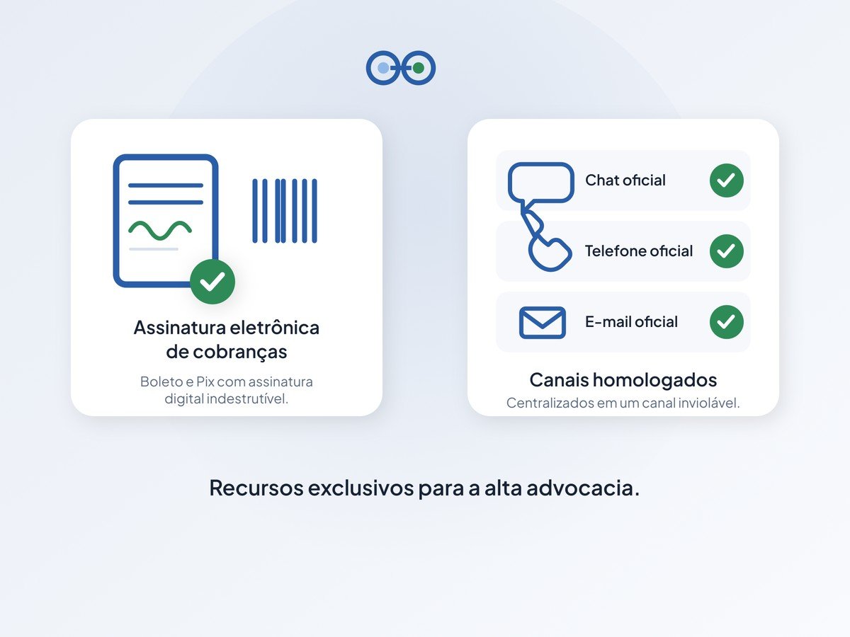 Profissionais de escritório de advocacia trabalhando de forma integrada com o aplicativo Vinc.